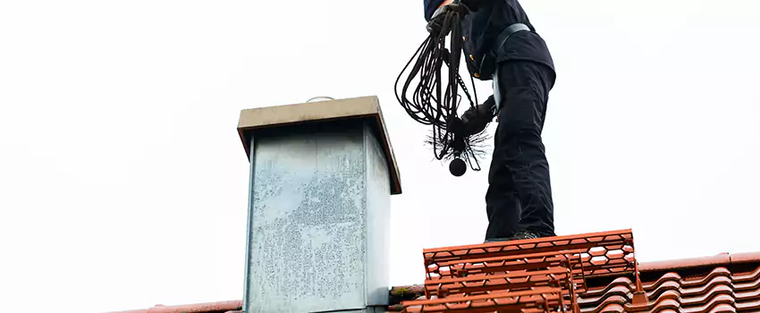 Chimney Brush Cleaning in East Northport, New York