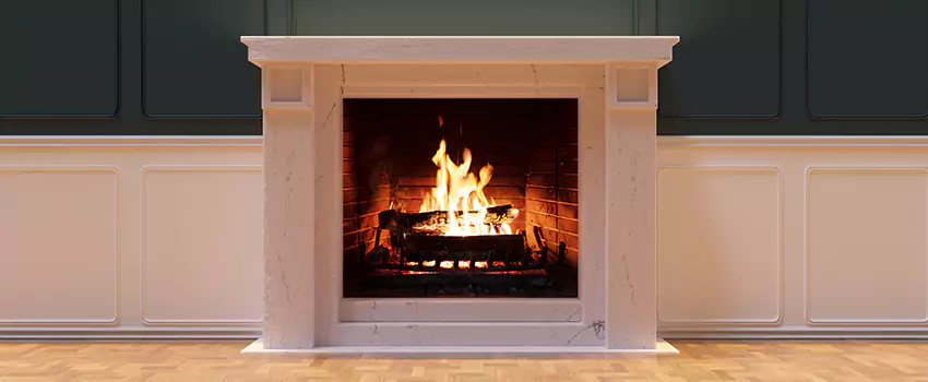 Open Flame Wood-Burning Fireplace Installation Services in East Northport, New York