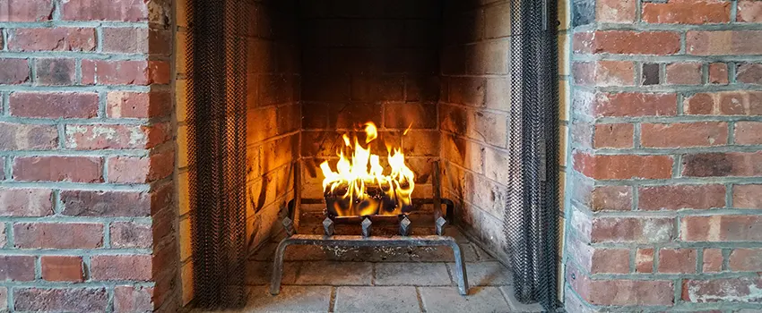 Repairing Damaged Fireplace Tiles in East Northport, New York