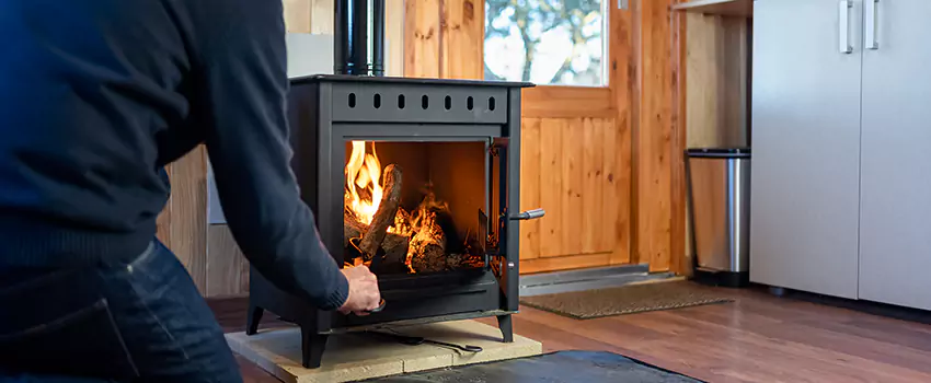 Open Hearth Wood Fireplace Installation in East Northport, NY