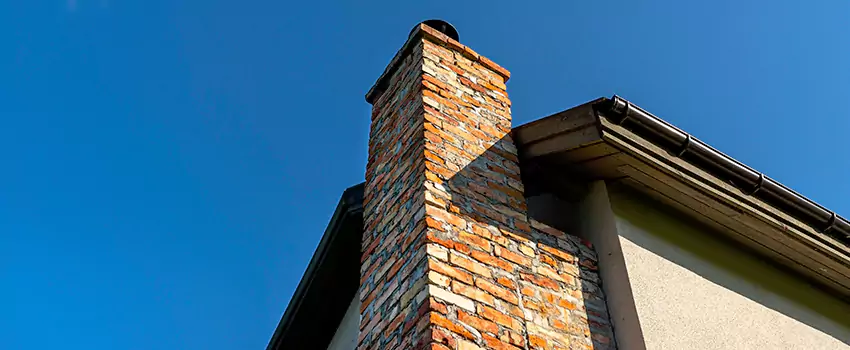 Masonry Chimney Flashing Repair in East Northport, New York